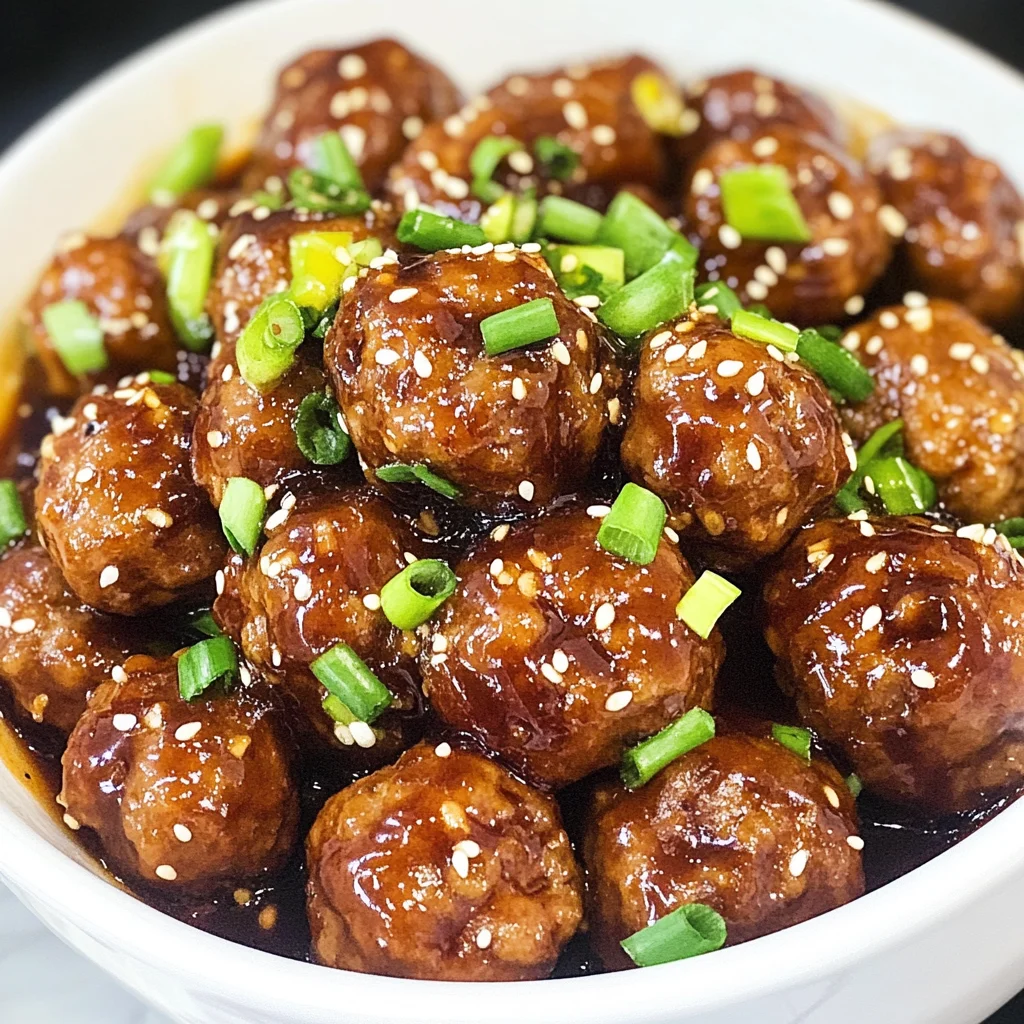 Asian Meatballs