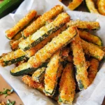 Baked Parmesan Zucchini Fries
