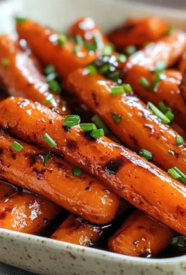 Balsamic Glazed Air Fryer Carrots
