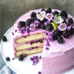 Blackberry Lime Cake