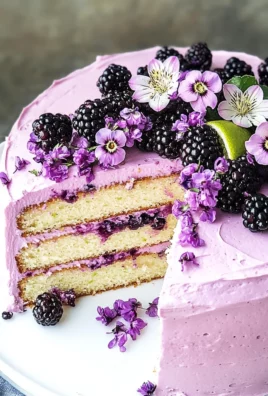 Blackberry Lime Cake