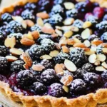 Blackberry Tart with Toasted Almonds