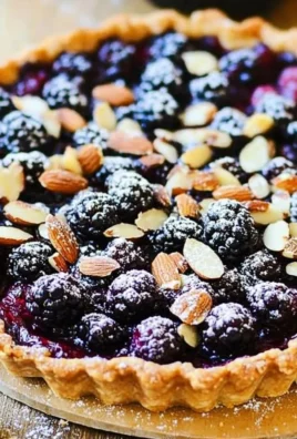 Blackberry Tart with Toasted Almonds