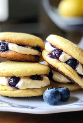 Blueberry Lemon Whoopie Pies