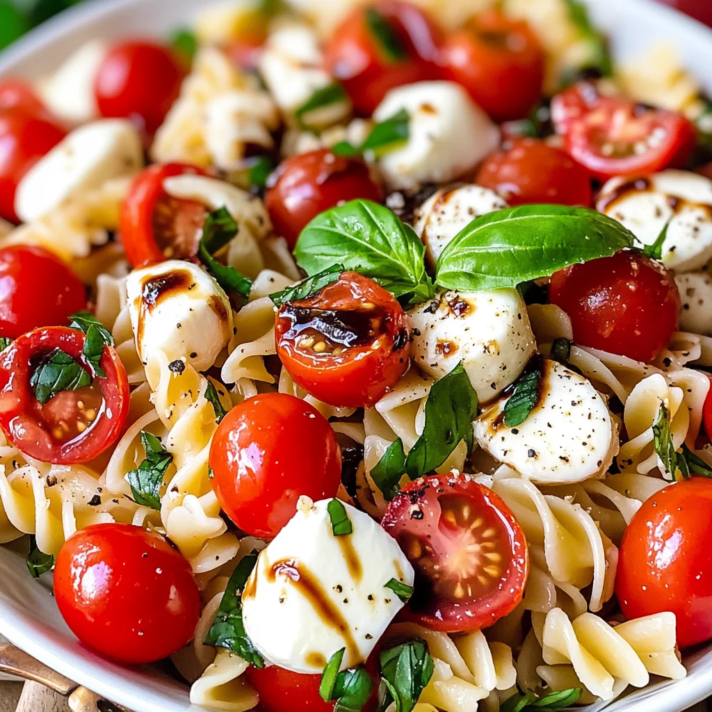 Caprese Pasta Salad Recipe