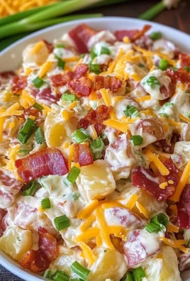 Creamy Turkey Bacon Ranch Potato Salad