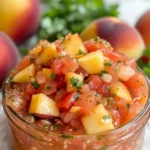 Easy Peach Salsa Recipe