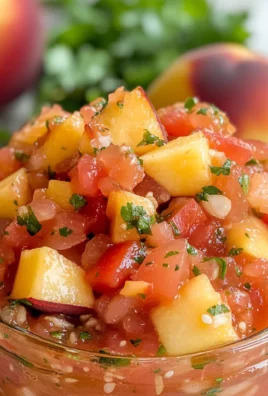 Easy Peach Salsa Recipe