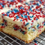 Fireworks Sugar Cookie Bars Recipe