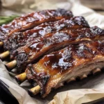 Foil Wrapped Baby Back Ribs