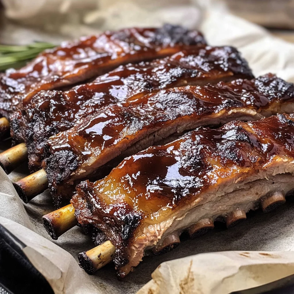Foil Wrapped Baby Back Ribs