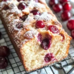 Fresh Cherry Loaf Cake