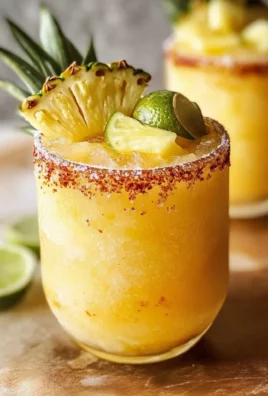Frozen Pineapple Margaritas