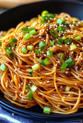 Garlic Sesame Lo Mein