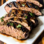 Grilled Mojo-Marinated beef Tenderloin