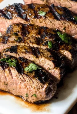 Grilled Mojo-Marinated beef Tenderloin