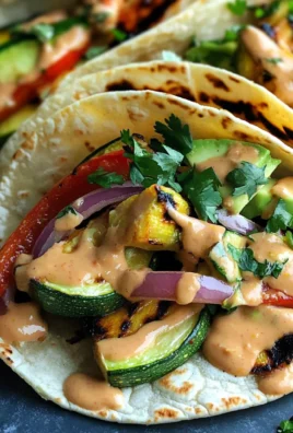 Grilled Thai Vegetable Tacos Recipe