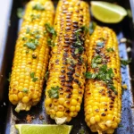 Honey Butter Cilantro Lime Grilled Corn