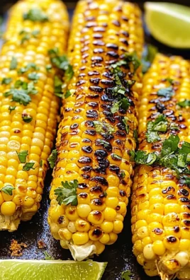 Honey Butter Cilantro Lime Grilled Corn