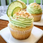 Key Lime Coconut Cupcakes