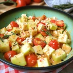 Kohlrabipfanne mit Tomate und Feta