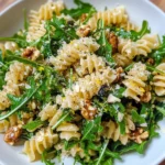 Lemon Arugula Pasta Salad