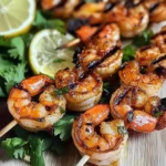 Lemongrass and Sriracha Grilled Shrimp