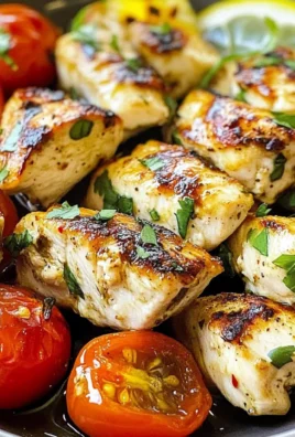 Mediterranean Chicken Bites
