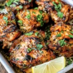 Mediterranean Grilled Chicken Thighs
