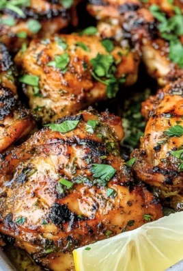 Mediterranean Grilled Chicken Thighs