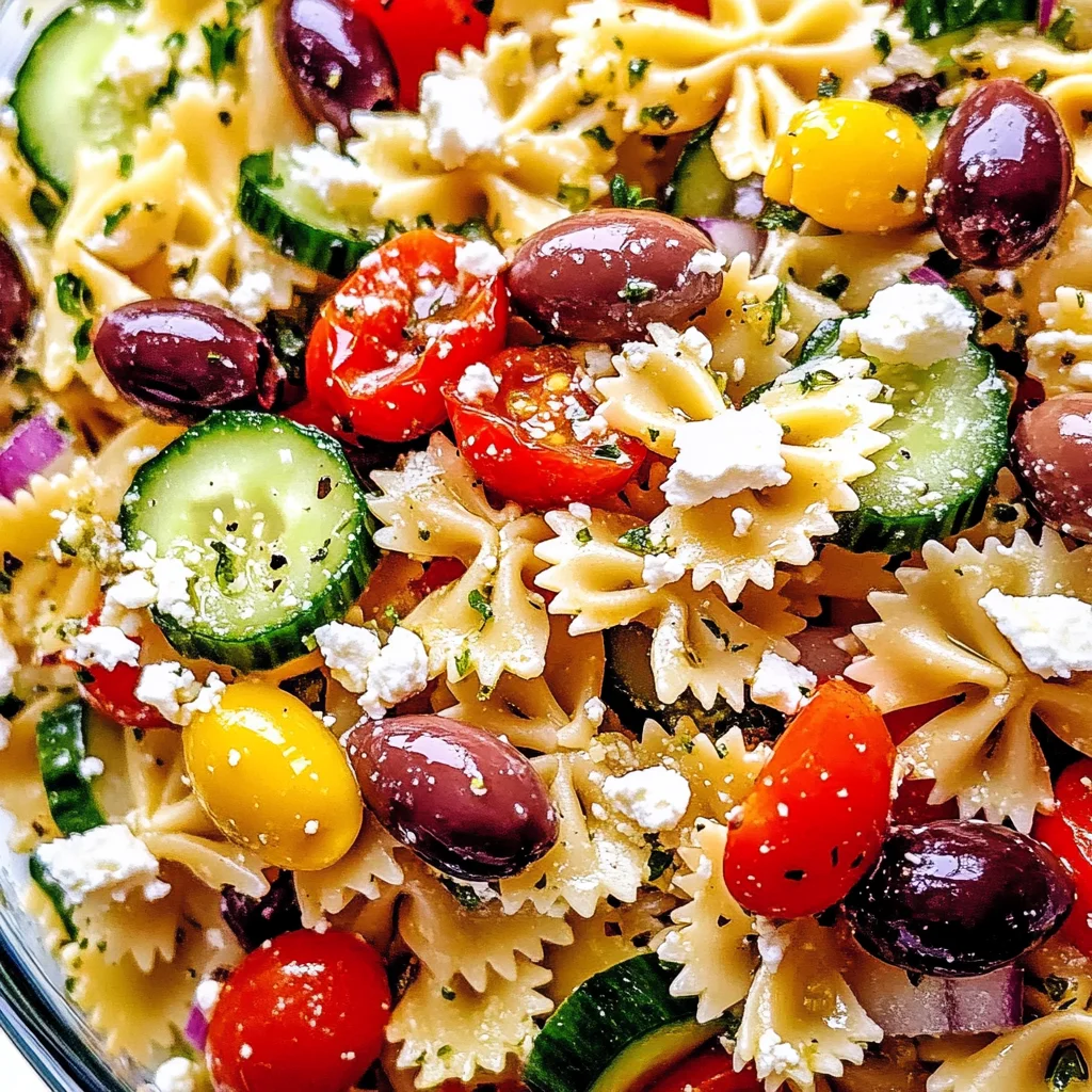 Mediterranean Pasta Salad