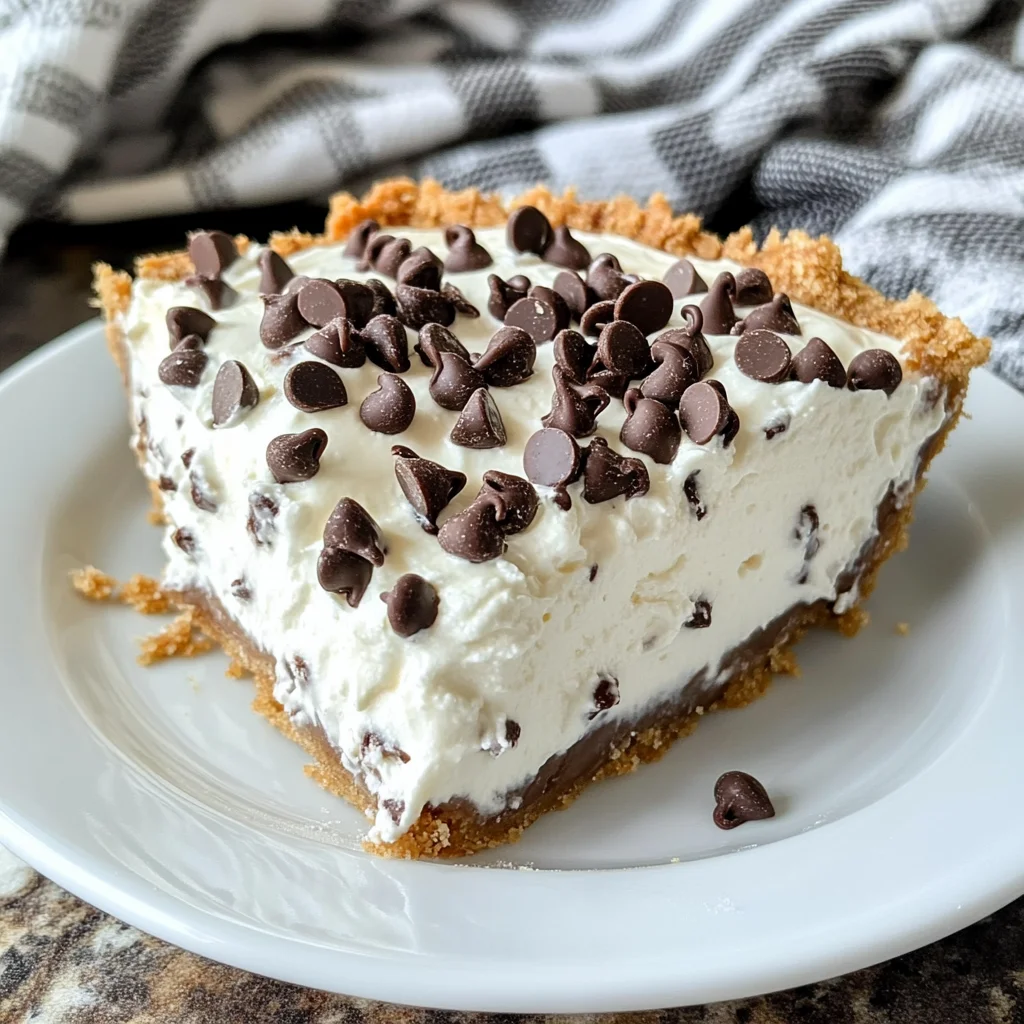 No-Bake Cannoli Cream Pie