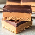 No-Bake Chocolate Peanut Butter Bars