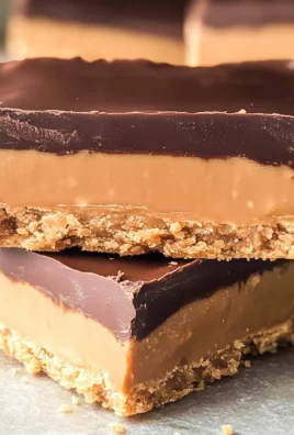 No-Bake Chocolate Peanut Butter Bars