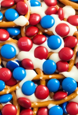 Patriotic Pretzel Bites
