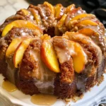 Peach Cobbler Pound Cake