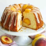 Peach Cobbler Pound Cake