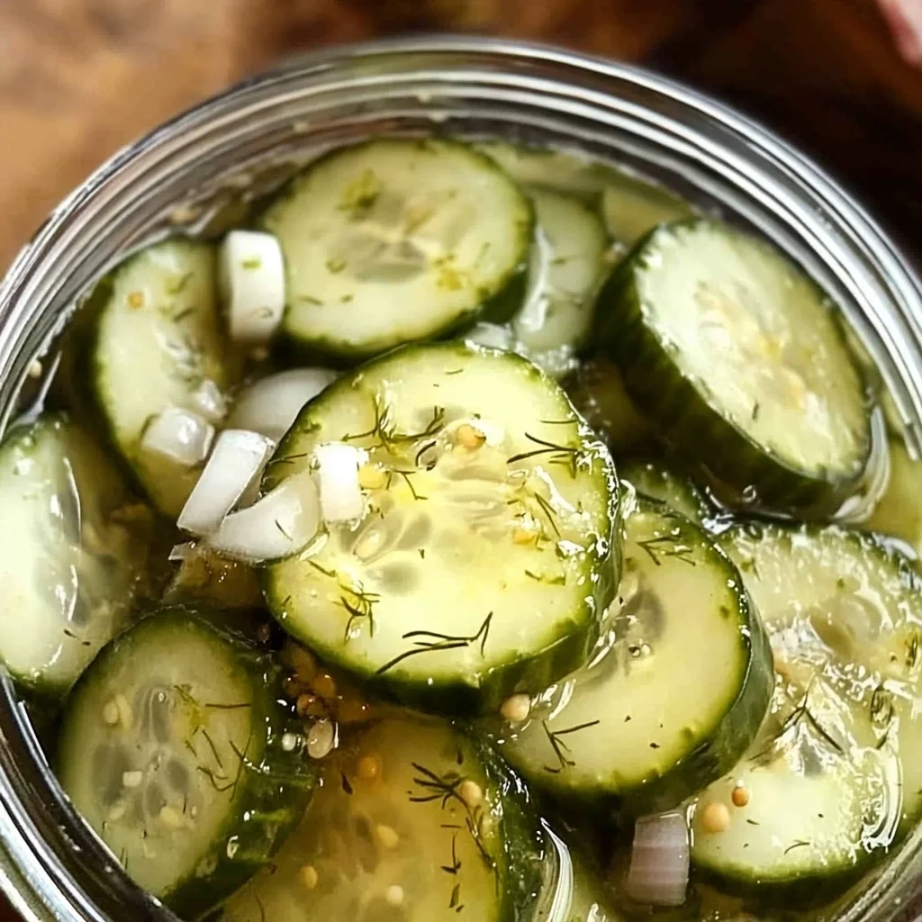 Ranch Refrigerator Pickles