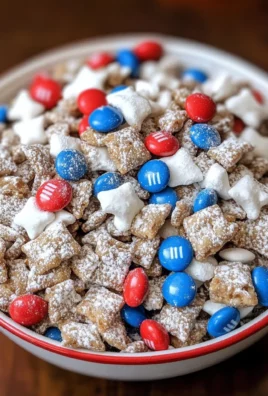 Red White & Blue Puppy Chow