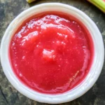 Rhubarb Sauce (Easy, 2 Ingredient Recipe)