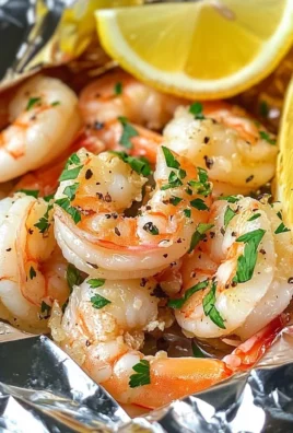 Shrimp Scampi Foil Packets