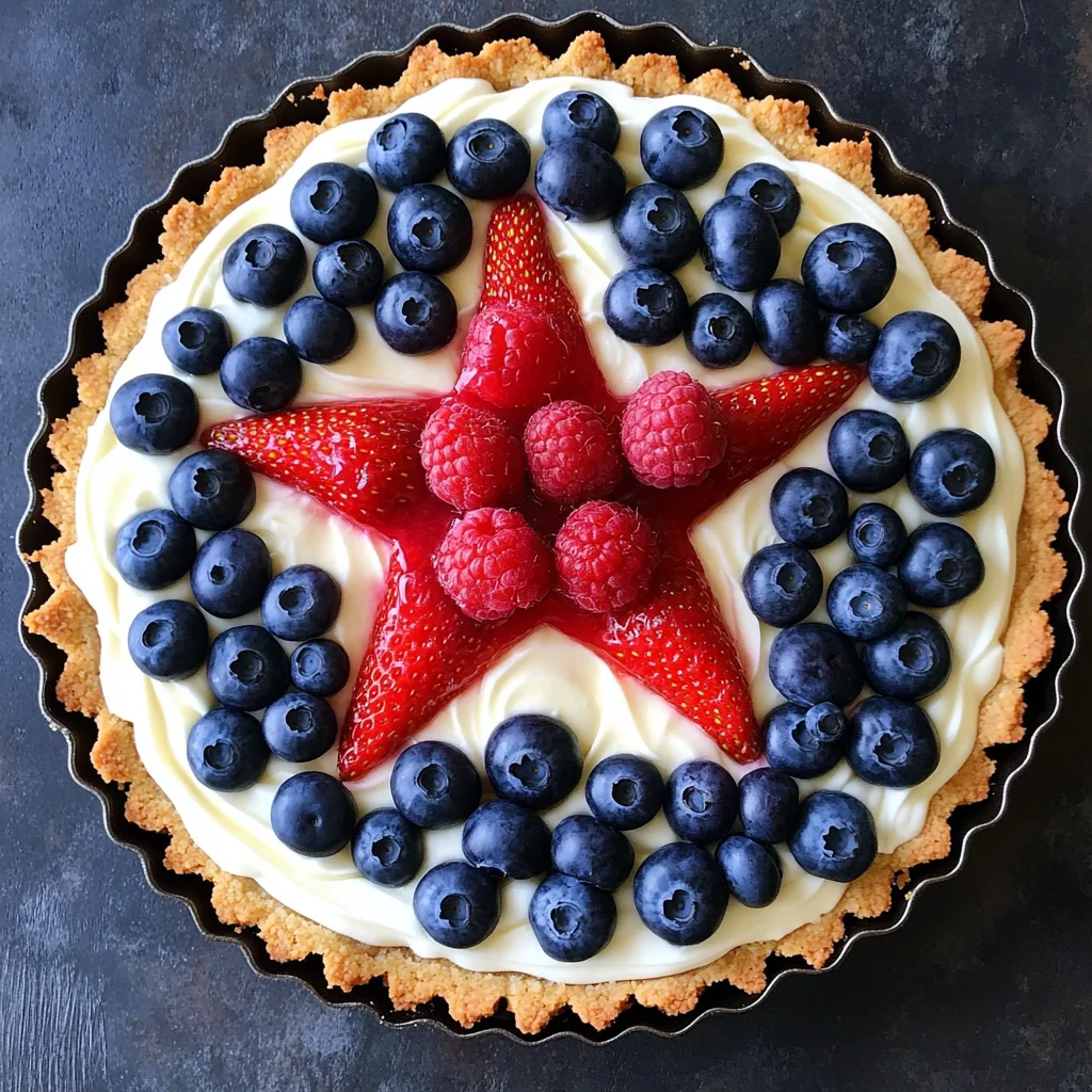 Star-Spangled Fruit Tart