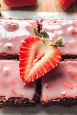 Strawberry Brownies Recipe