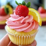 Strawberry Lemonade Cupcakes
