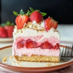 Strawberry Shortcake Ice Cream Cake