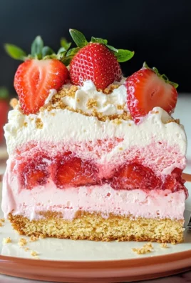 Strawberry Shortcake Ice Cream Cake
