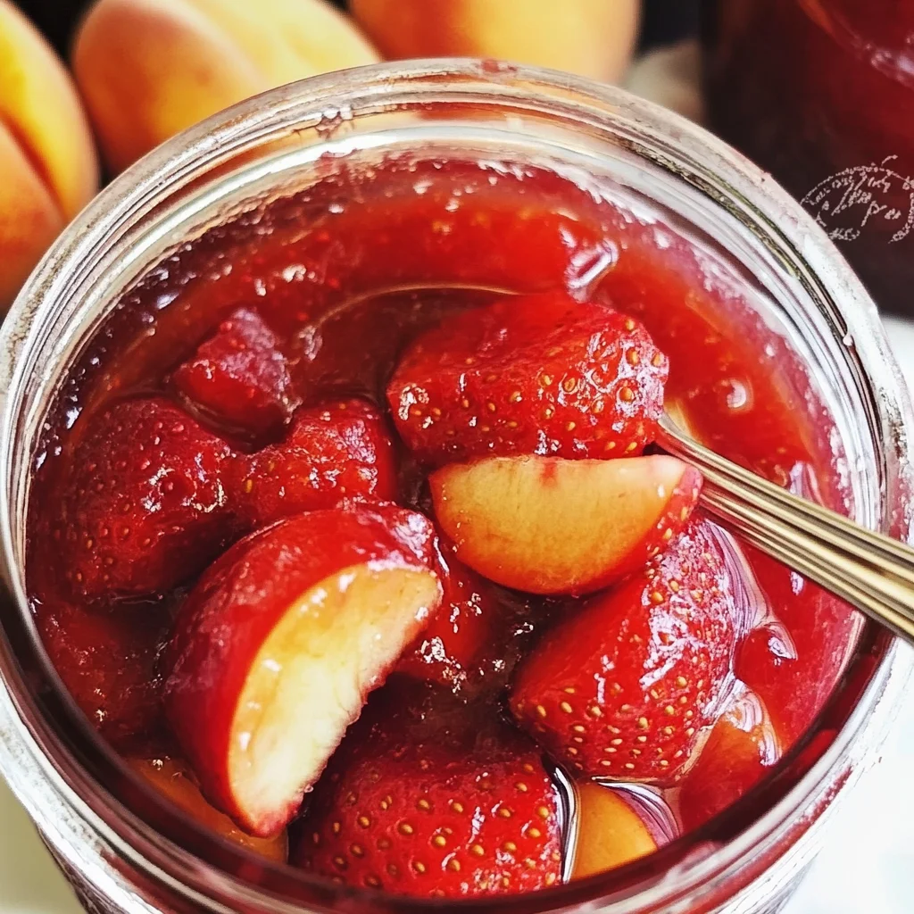 Strawberry & Peach Jam