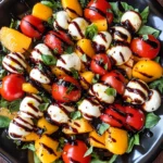 Summer Fruit Caprese Salad
