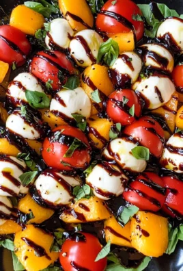 Summer Fruit Caprese Salad