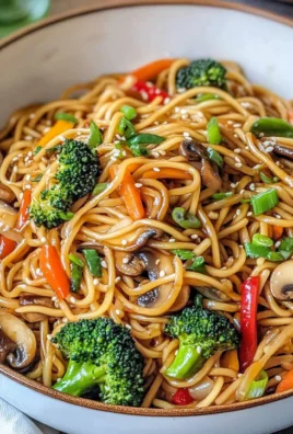 Vegetable Lo Mein Recipe